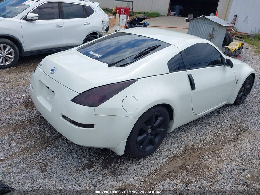 2004 Nissan 350Z Enthusiast VIN: JN1AZ34D04T151436 Lot: 39848885