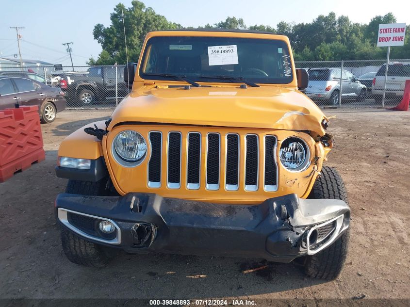 2021 Jeep Wrangler Unlimited Sahara VIN: 1C4HJXEM1MW701783 Lot: 39848893