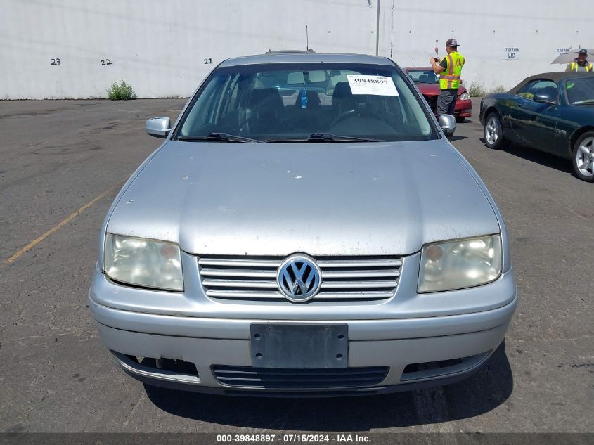2001 Volkswagen Jetta Gls VIN: 3VWSS29M21M072950 Lot: 39848897