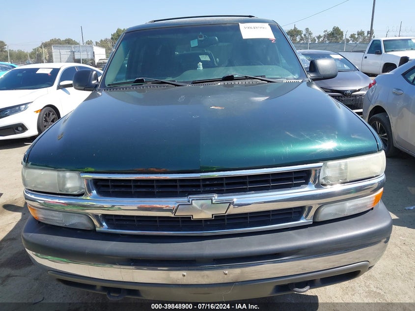2002 Chevrolet Suburban 1500 Ls VIN: 3GNEC16T12G215848 Lot: 39848900