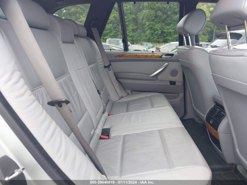 2001 BMW X5 3.0 VIN: WBAFA53521LM84942 Lot: 39848919