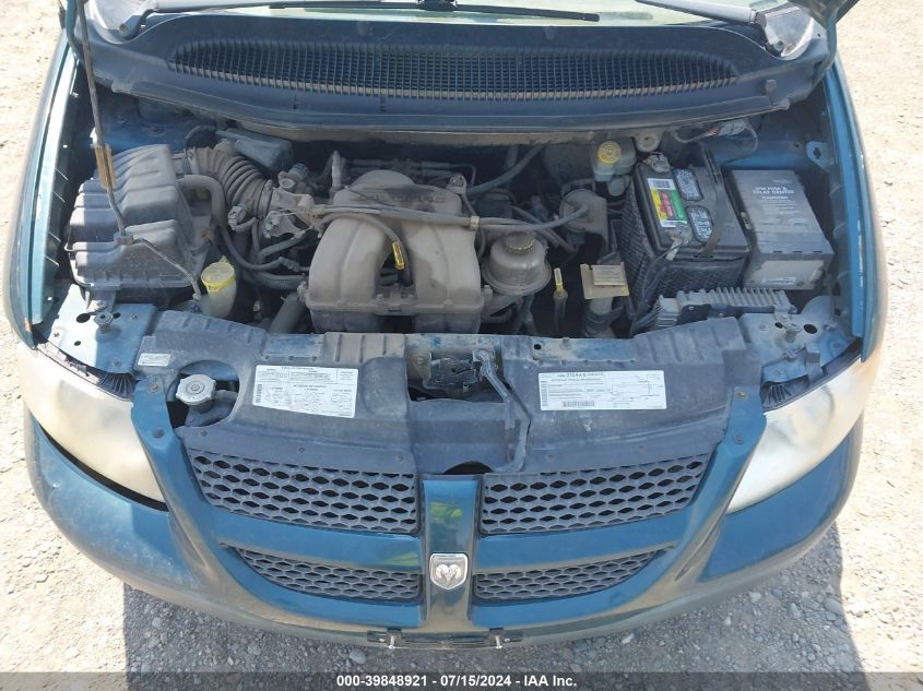 1B4GP25371B247592 2001 Dodge Caravan Se