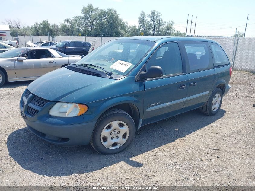 1B4GP25371B247592 2001 Dodge Caravan Se