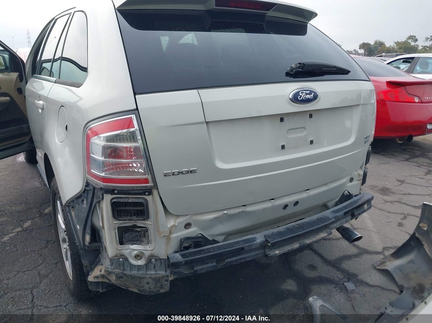 2007 Ford Edge Sel VIN: 2FMDK48C07BA92006 Lot: 39848926