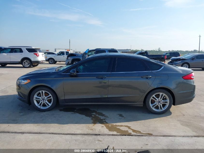 2018 Ford Fusion Se VIN: 3FA6P0H7XJR196527 Lot: 39848930