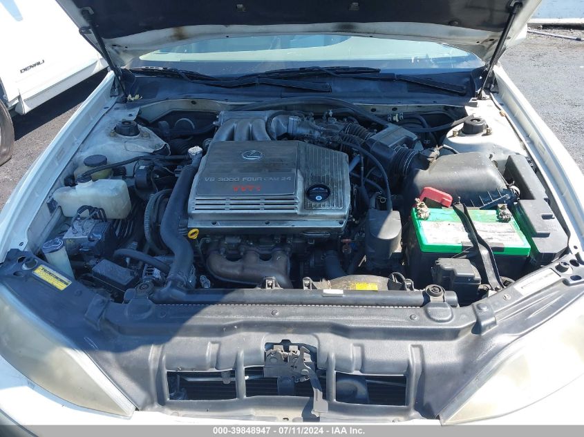 2000 Lexus Es 300 VIN: JT8BF28G2Y0245672 Lot: 39848947