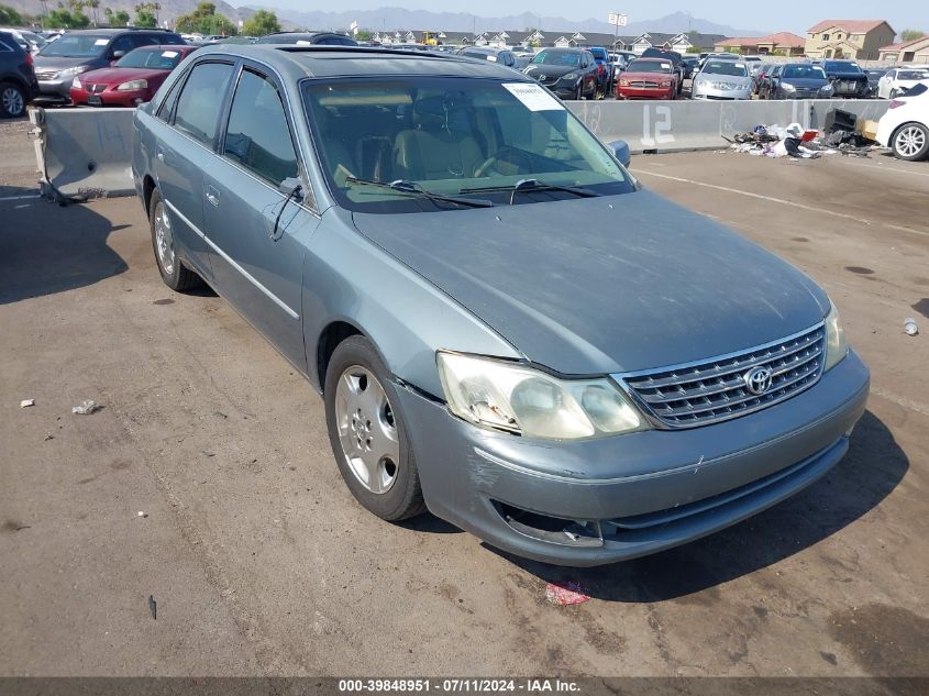 2003 Toyota Avalon Xls VIN: 4T1BF28B83U334889 Lot: 39848951