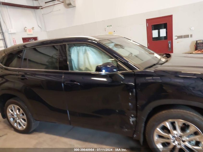 2024 Toyota Highlander Platinum VIN: 5TDKDRBH4RS55288 Lot: 39848954