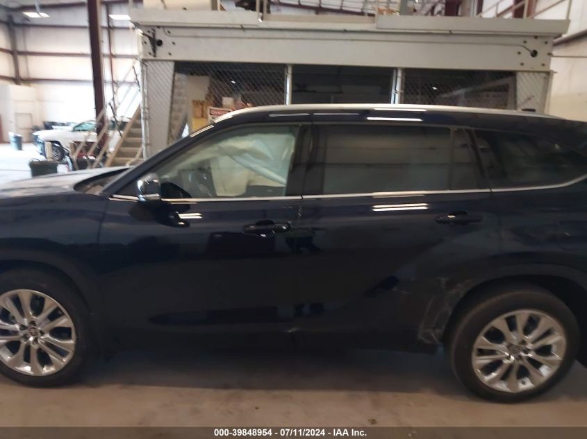 2024 Toyota Highlander Platinum VIN: 5TDKDRBH4RS55288 Lot: 39848954