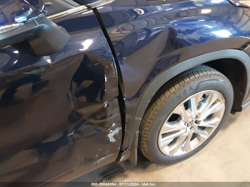 2024 Toyota Highlander Platinum VIN: 5TDKDRBH4RS55288 Lot: 39848954
