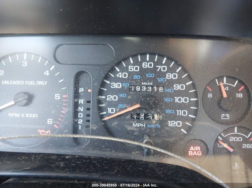 1996 Dodge Ram 1500 VIN: 3B7HC13Y4TG187065 Lot: 39848958