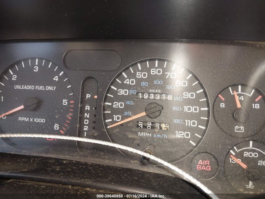 1996 Dodge Ram 1500 VIN: 3B7HC13Y4TG187065 Lot: 39848958