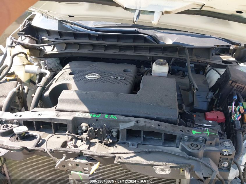 2021 Nissan Murano Sl VIN: 5N1AZ2CJ2MC122966 Lot: 39848975