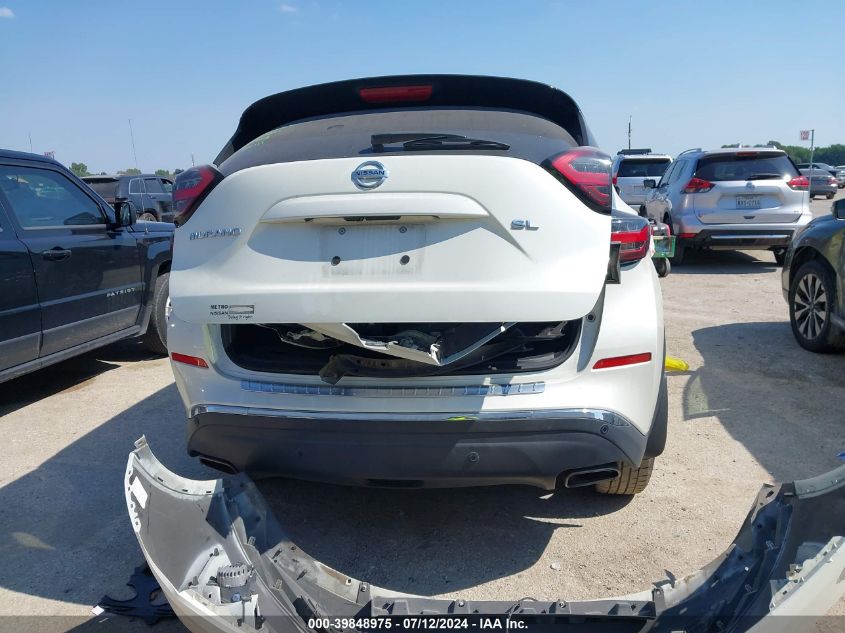 2021 Nissan Murano Sl VIN: 5N1AZ2CJ2MC122966 Lot: 39848975