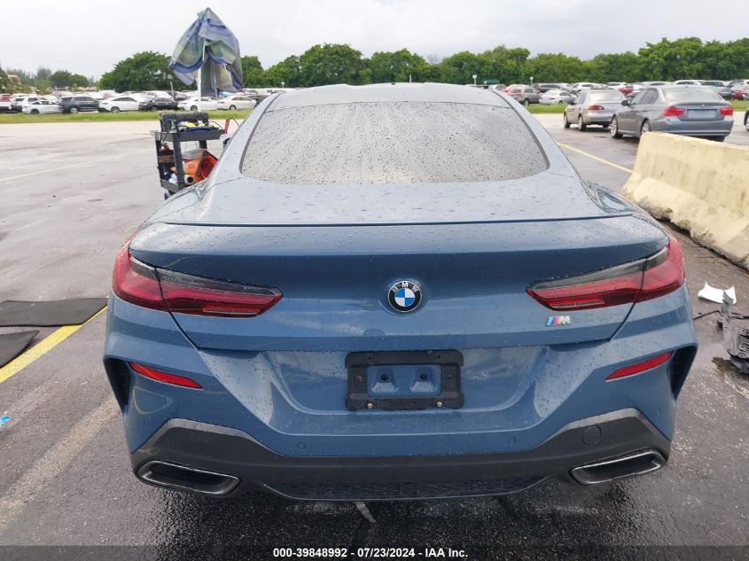 2019 BMW M850I xDrive VIN: WBABC4C5XKBJ35652 Lot: 39848992