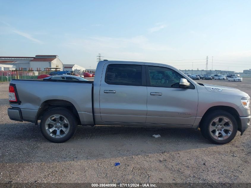 2019 Ram 1500 Big Horn/Lone Star 4X2 5'7 Box VIN: 1C6RREFT0KN891190 Lot: 39848996