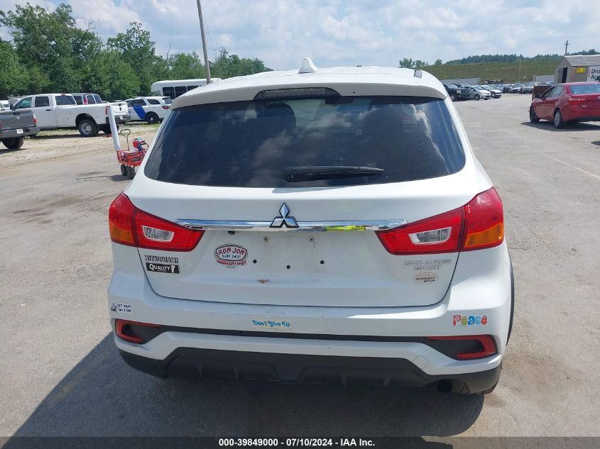2019 Mitsubishi Outlander Sport 2.0 Es VIN: JA4AR3AU9KU005054 Lot: 39849000