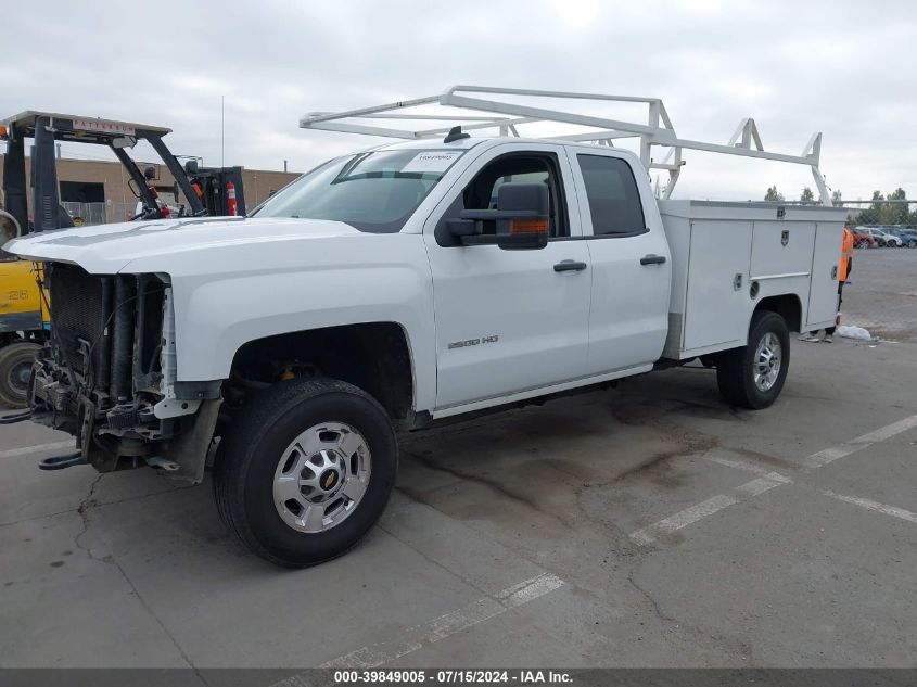 2017 Chevrolet Silverado 2500Hd Wt VIN: 1GC2CUEG1HZ288020 Lot: 39849005