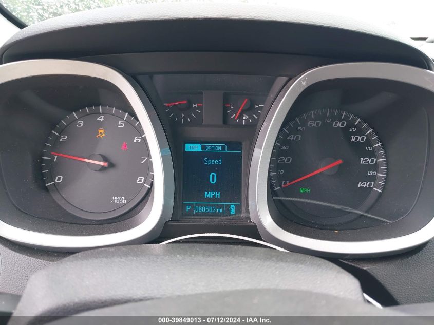 2015 Chevrolet Equinox 1Lt VIN: 1GNALBEK0FZ104923 Lot: 39849013