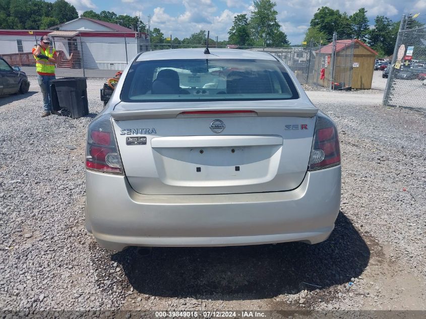 2011 Nissan Sentra Se-R VIN: 3N1BB6AP0BL627162 Lot: 39849015