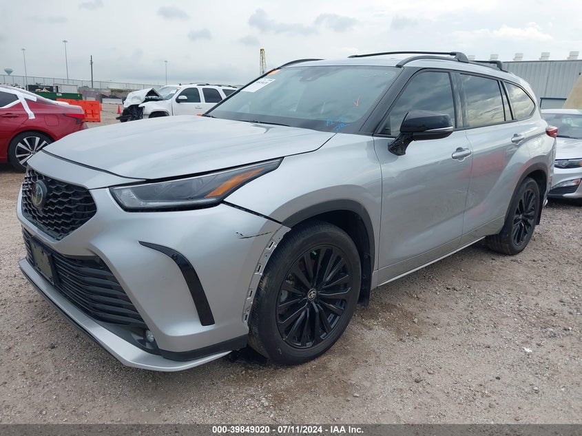 VIN 5TDKDRAH3PS508024 2023 TOYOTA HIGHLANDER XSE