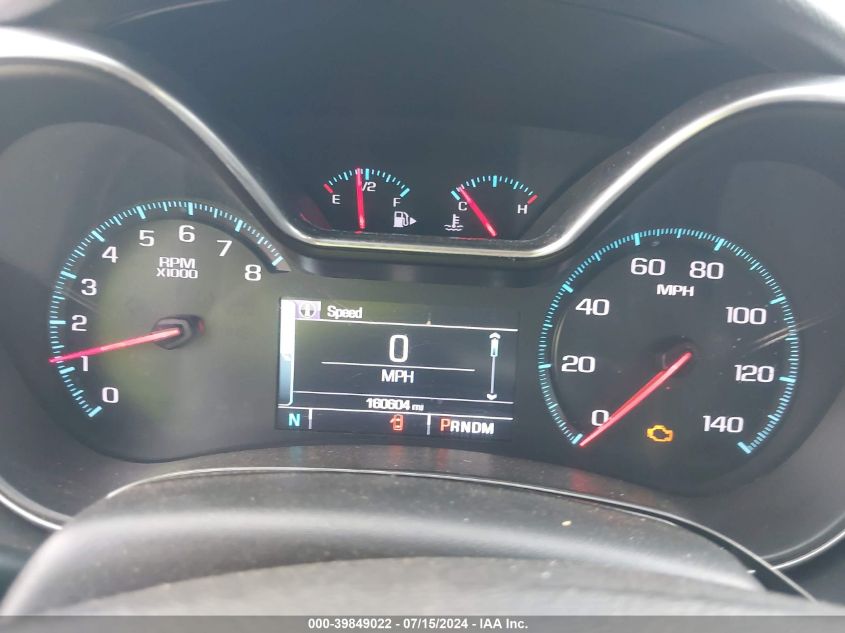 2016 Chevrolet Impala 2Lt VIN: 2G1115S39G9164460 Lot: 39849022