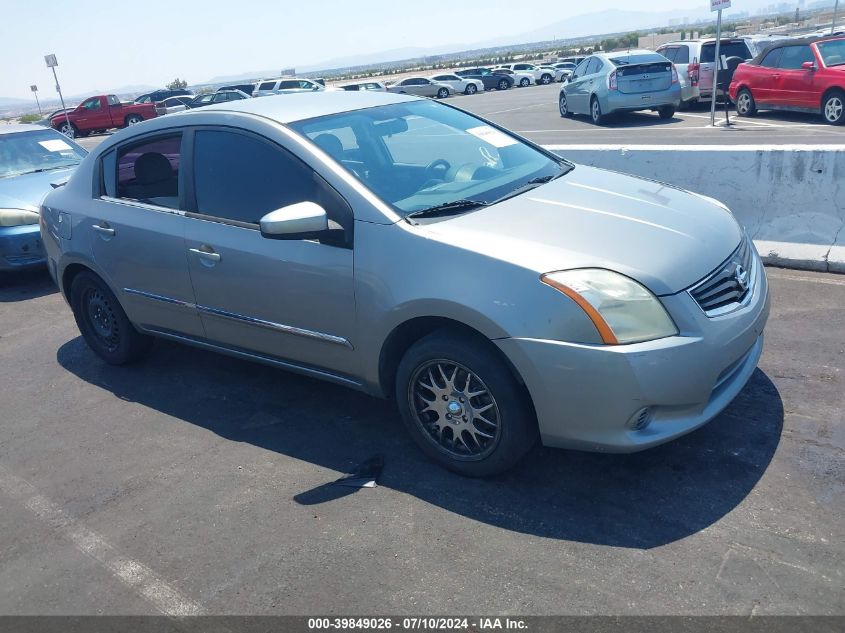 2012 Nissan Sentra 2.0 S VIN: 3N1AB6AP3CL745445 Lot: 39849026