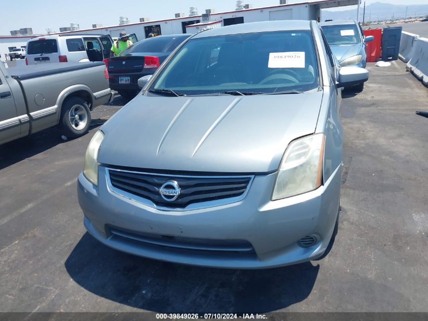 2012 Nissan Sentra 2.0 S VIN: 3N1AB6AP3CL745445 Lot: 39849026