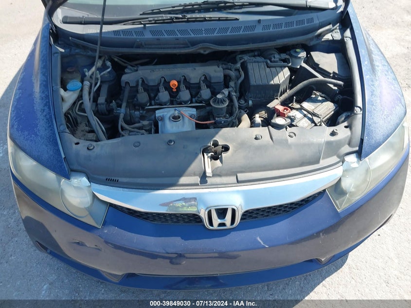 2010 Honda Civic Lx VIN: 2HGFA1F56AH588078 Lot: 39849030