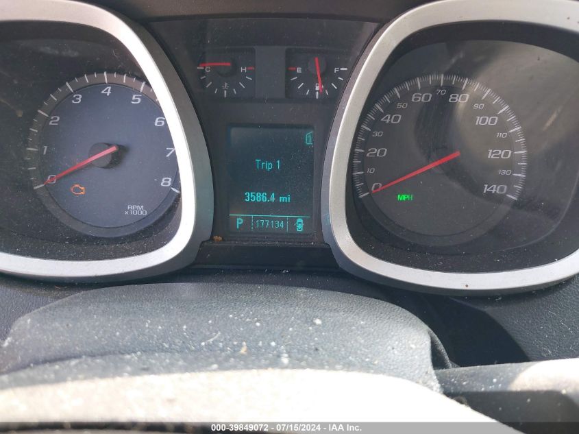 2011 Chevrolet Equinox 1Lt VIN: 2CNFLEE55B6287456 Lot: 39849072