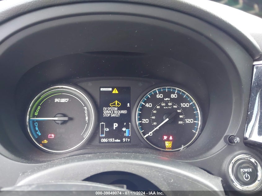 2018 Mitsubishi Outlander Phev Sel VIN: JA4J24A58JZ060082 Lot: 39849074