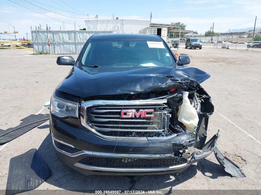 2018 GMC Acadia Sle-1 VIN: 1GKKNRLS4JZ208265 Lot: 39849087