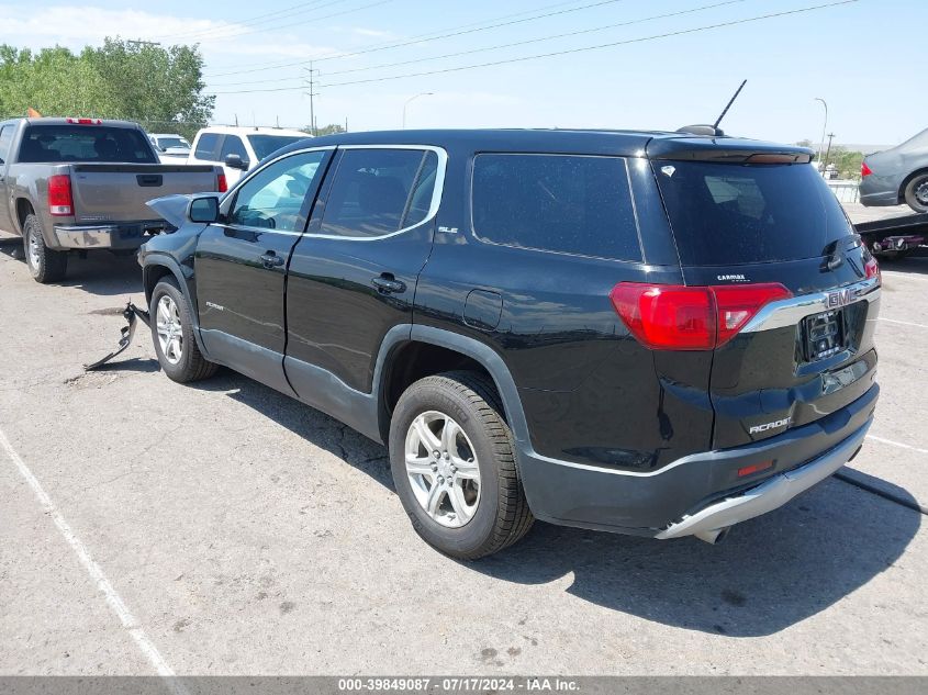 VIN 1GKKNRLS4JZ208265 2018 GMC ACADIA no.3