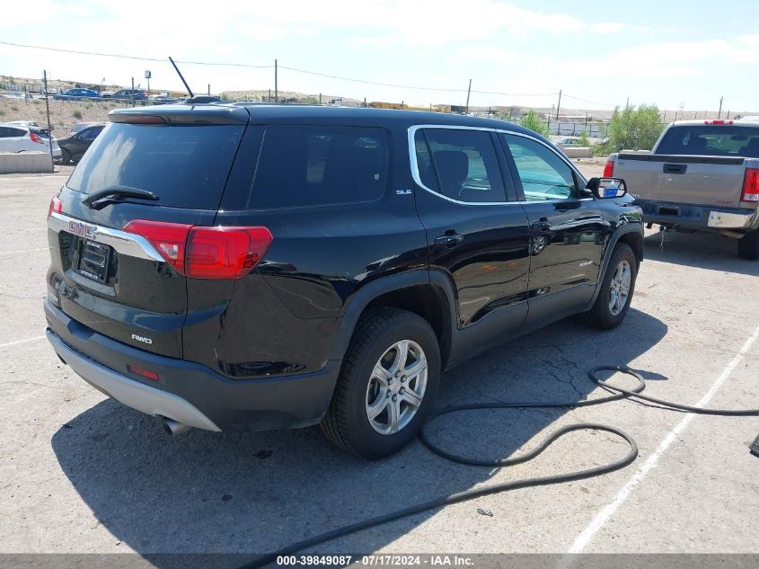 VIN 1GKKNRLS4JZ208265 2018 GMC ACADIA no.4