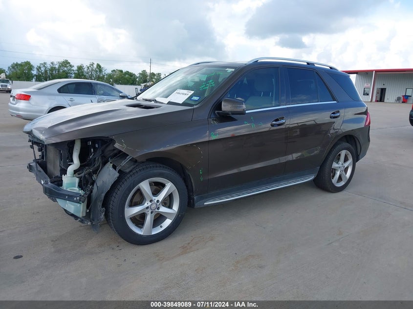 2017 MERCEDES-BENZ GLE 350 - 4JGDA5JB6HA855640