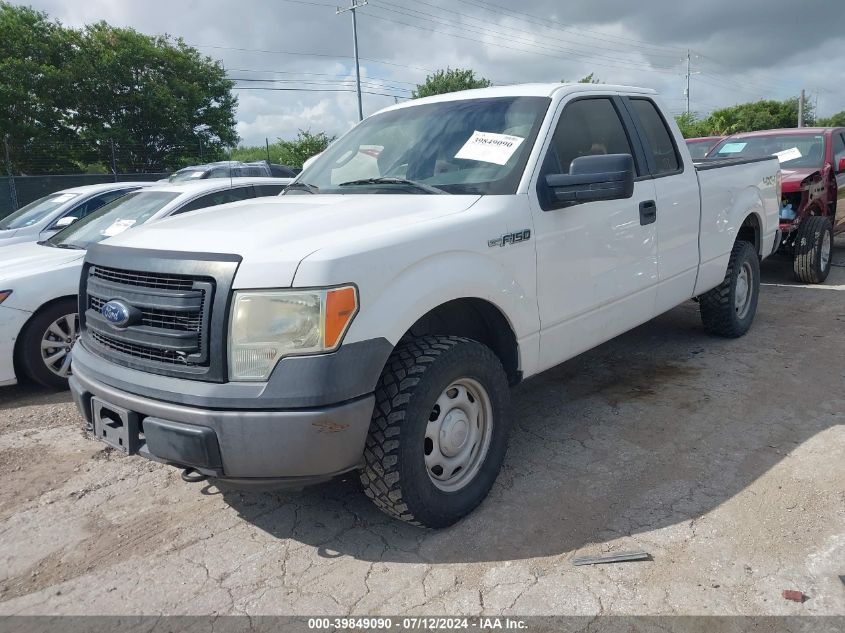 2013 Ford F150 Super Cab VIN: 1FTFX1EF3DFB84491 Lot: 39849090