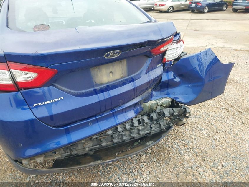 2016 Ford Fusion Se VIN: 3FA6P0H77GR296514 Lot: 39849105