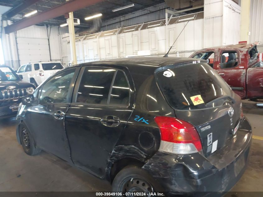 2009 Toyota Yaris VIN: JTDKT903395267387 Lot: 39849106