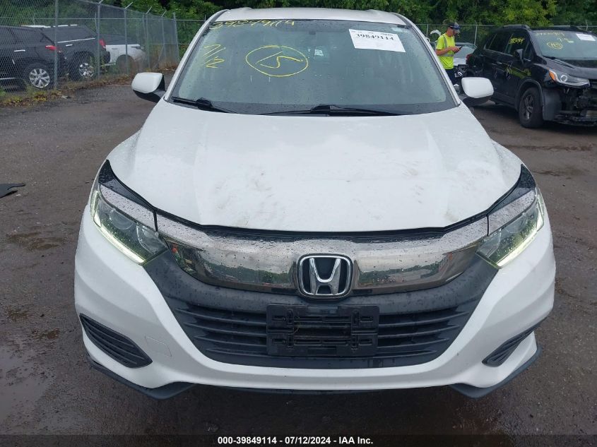 2019 Honda Hr-V Lx VIN: 3CZRU6H37KM728745 Lot: 39849114