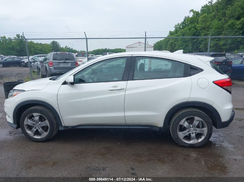 2019 Honda Hr-V Lx VIN: 3CZRU6H37KM728745 Lot: 39849114