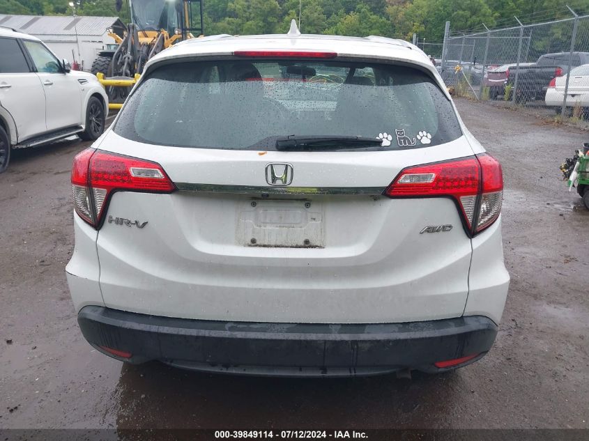 2019 Honda Hr-V Lx VIN: 3CZRU6H37KM728745 Lot: 39849114