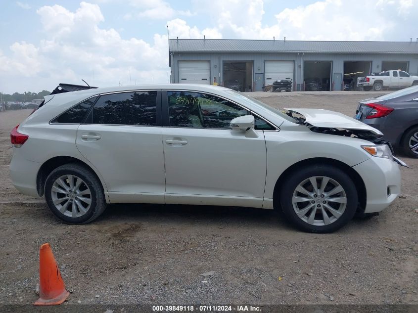 2015 Toyota Venza Le VIN: 4T3ZA3BB2FU093807 Lot: 39849118