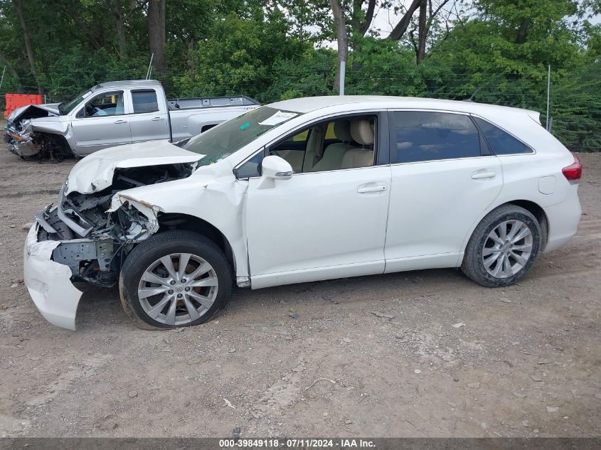 2015 Toyota Venza Le VIN: 4T3ZA3BB2FU093807 Lot: 39849118