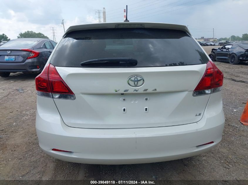 2015 Toyota Venza Le VIN: 4T3ZA3BB2FU093807 Lot: 39849118