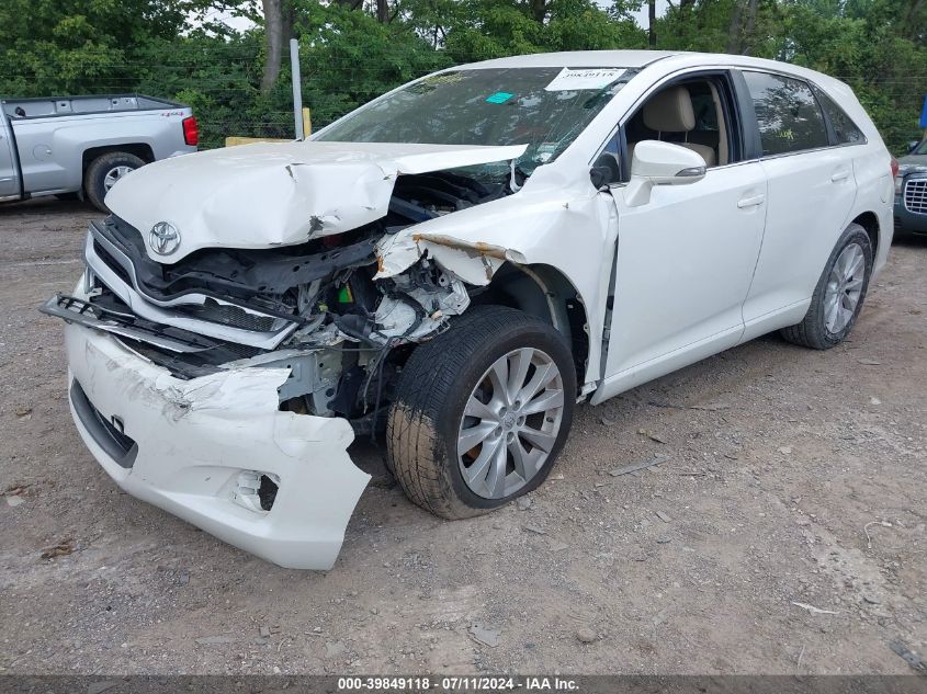 2015 Toyota Venza Le VIN: 4T3ZA3BB2FU093807 Lot: 39849118