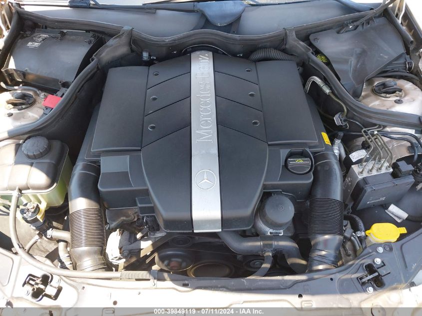 2003 Mercedes-Benz C 240 VIN: WDBRF61J33F345863 Lot: 39849119