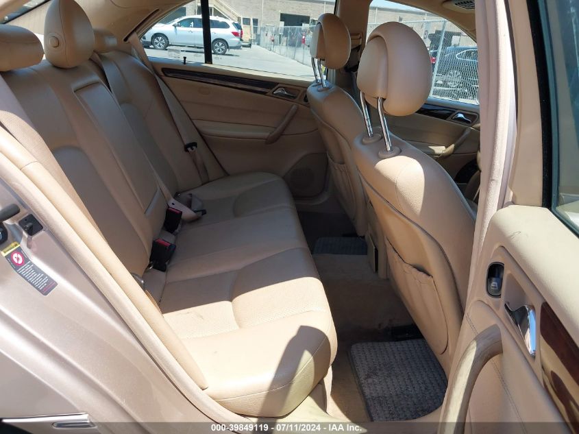 2003 Mercedes-Benz C 240 VIN: WDBRF61J33F345863 Lot: 39849119