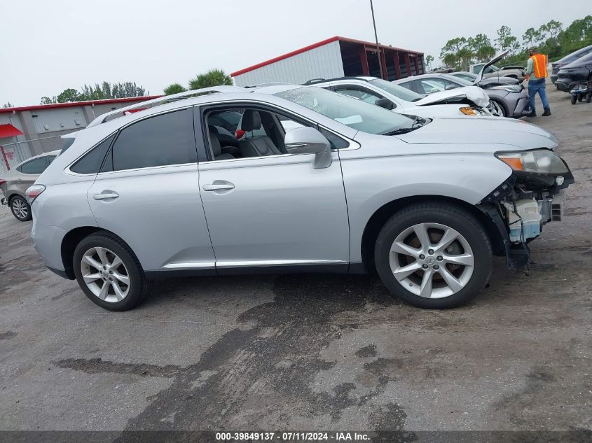 2011 Lexus Rx 350 VIN: 2T2ZK1BA7BC060830 Lot: 39849137