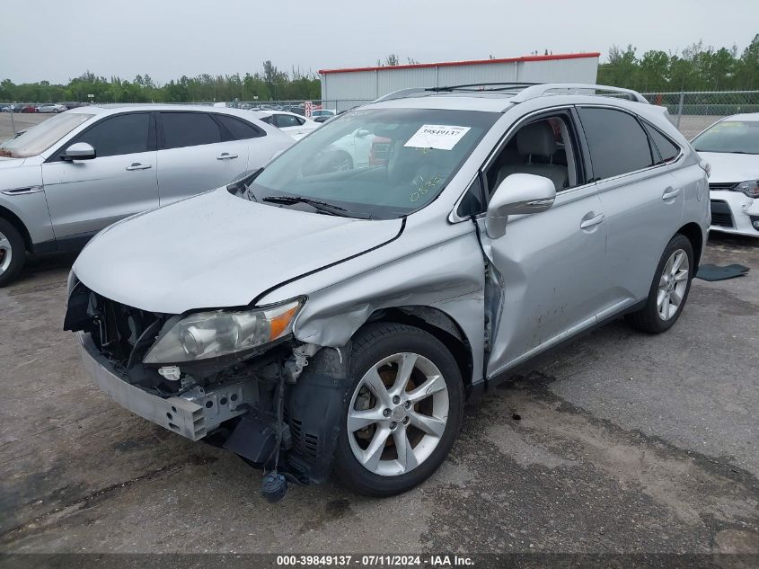 2011 Lexus Rx 350 VIN: 2T2ZK1BA7BC060830 Lot: 39849137