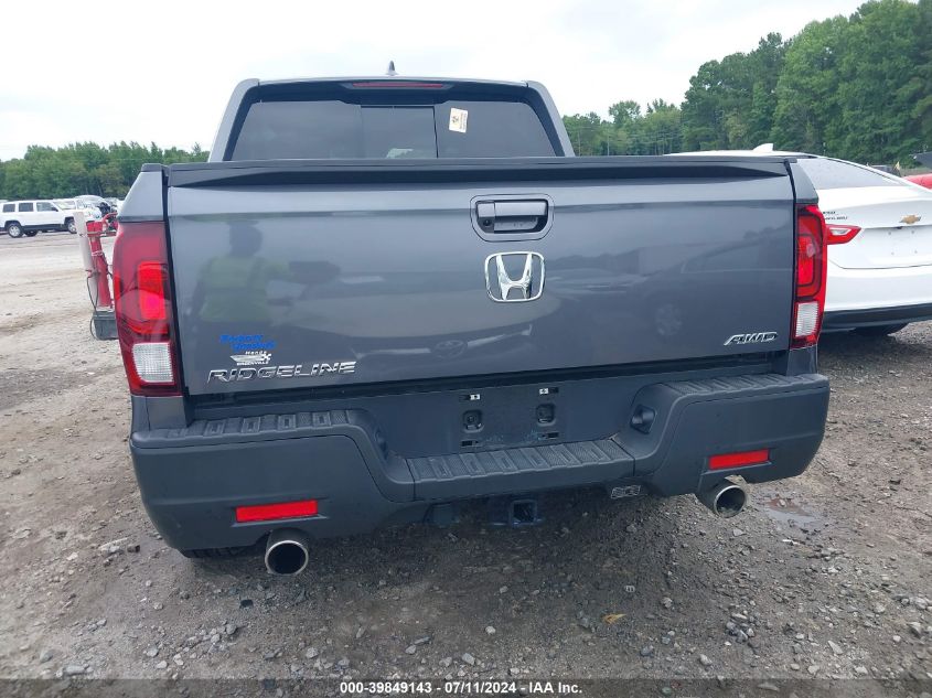 2023 Honda Ridgeline Rtl VIN: 5FPYK3F55PB026940 Lot: 39849143